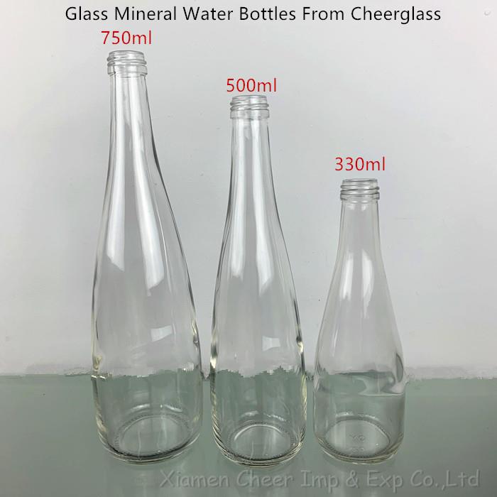 Glass Mineral Water Bottles From Cheerglass